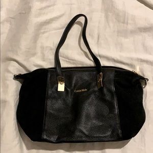 Calvin Klein black shoulder bag